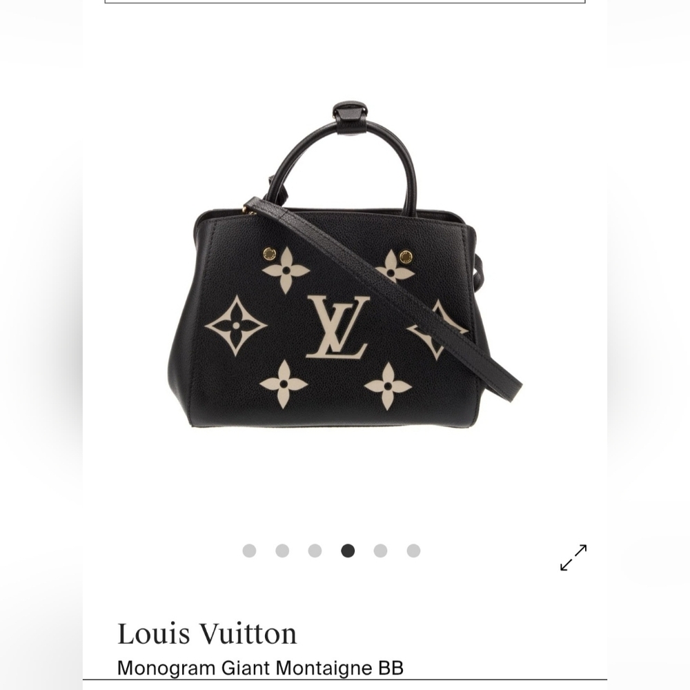 Louis Vuitton Monogram Giant Montaigne BB